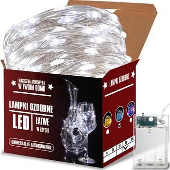 Vánoční dekorace Vánoční osvětlení na stromeček Raltek pro vnitřní použití, 10 m, 51 - 100 světýlek