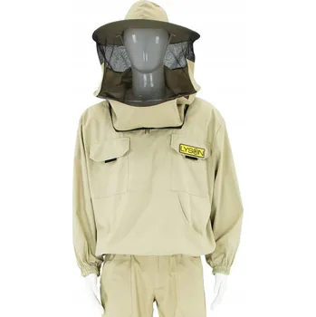 Moto bunda Mikina Łysoń vel. XXL béžová