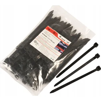 Stahovací páska MDC ZIP-Clamps UV kabelové stahovací pásky 150x7,2