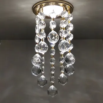 Stropní svítidlo zapuštěné Deluxm 50 W GU10 stříbrné