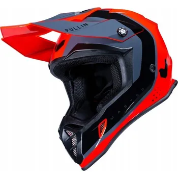 Helma na motorku PULL-IN PŘILBA MASTER RED VELIKOST L
