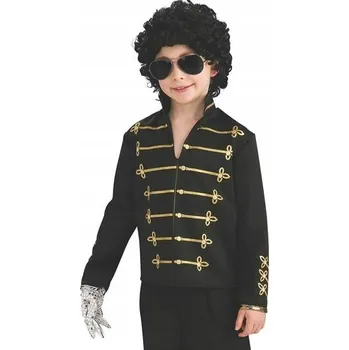 Karnevalový kostým KOSTÝM MICHAEL JACKSON HALENKA ČERNÁ 134