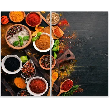 Kuchyňské prkénko Skleněná Ochranná Deska a Krájecí Prkénko | Indukce, Sporák ds-0549