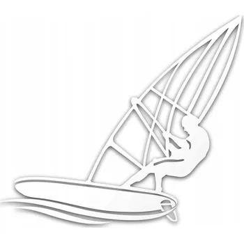 Samolepka WINDSURFING reflexní, dobře viditelná