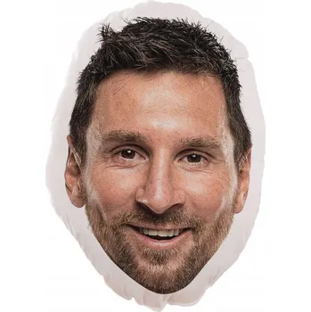 Polštář Polštář Lionel Messi Leo fotbalista fotbal Béžová 30 x 45 cm