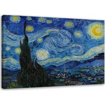 Obraz Obraz na plátně Reprodukce Modrá 90x60