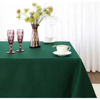 ubrus UBRUS ODOLNÝ SKVRNÁM, VYROBENÝ v Polsku 130 cm X 180 cm JUNGLE GREEN - 5241