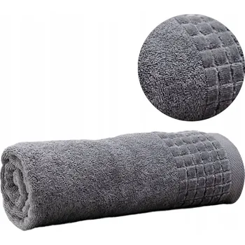 Ručník Osuška 50x100 cm Bavlna Froté Rychleschnoucí Měkká ŠEDÁ