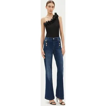 Dámská halenka Fracomina Halenka FR25ST2018J46301 Černá Regular Fit S