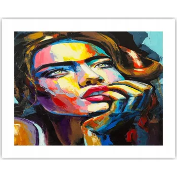 Obraz Obraz plakát na zeď bez rámu 50x40 žena foto plakáty do obýváku ložnice