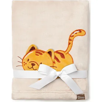 Dětská deka Be Mammy Dětská deka s 3D motivem Mazlíček dárek svátky 76x102 BE-168