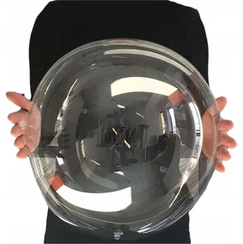 Balónek 10 KS KULATÝCH KULATÝ BALÓNKŮ PRŮHLEDNÝ koule Průměr 20 cm