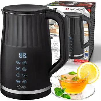 Rychlovarná konvice Rychlovarná konvice HouseToolsShop 21he-FA 220 W 1,7 l černá