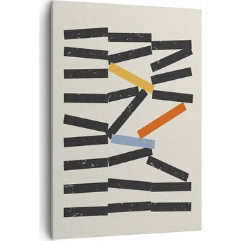 Obraz Obraz na plátně do obývacího pokoje ložnice 50x70 minimalismus obrazy na zeď