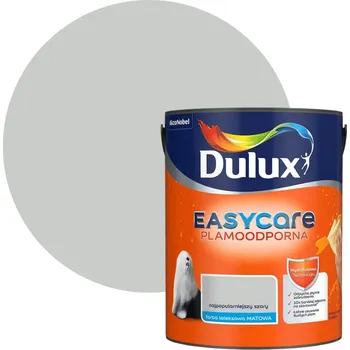 barva na zeď Dulux Latexová Barva na zeď 5l Nejoblíbenější matná šedá