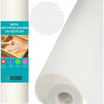 podložka PROSTISKLUZOVÁ PODLOŽKA OCHRANNÁ DO ZÁSUVEK SKŘÍNĚK PODLOŽKA 300x50 MLÉČNÁ