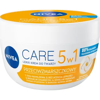 Nivea, Care 5v1 ľahký krém proti vráskam 100ml