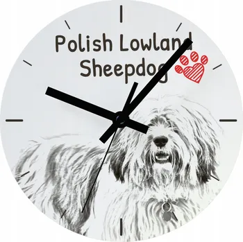 Hodiny Nástěnné hodiny Art-Dog bílé 20 cm