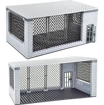 ostatní stavebnice SADA stavebních stavebnice BUDOVA dům vojenská základna 0655