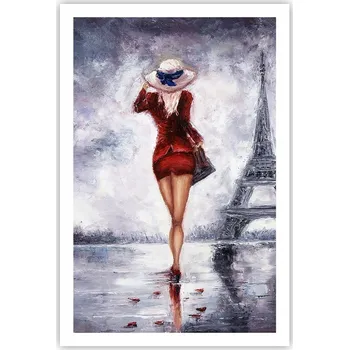 Obraz Obraz plakát do obýváku ložnice 61x91 žena plakáty na zeď bez rámu