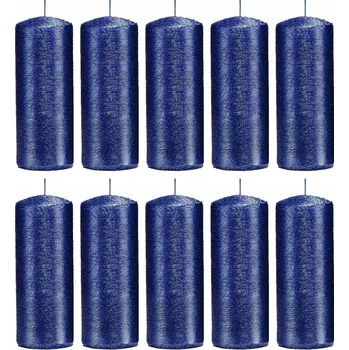 Svíčka Tradiční parafínová svíčka bez vůně Drobo 10 ks