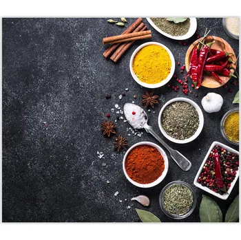 Kuchyňské prkénko Skleněná Ochranná Deska a Krájecí Prkénko | Indukce, Sporák ds-0074