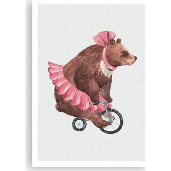 Obraz Plakát na zeď bez rámu 70x100 medvídek foto-obraz plakáty do obývacího pokoje ložnice