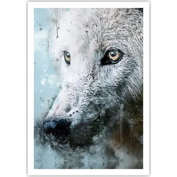 Obraz Plakát na zeď bez rámu 70x100 zvířata obraz plakáty do obývacího pokoje ložnice