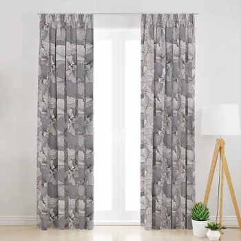 Obraz Závěs polozatemňovací s řasící páskou, na žabky 145 cm x 290 cm