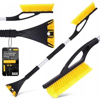 Autoškrabka SMETÁK NA SNÍH ŠKRABKA NA OKNA Teleskopická AUTO Na Sníh a Led