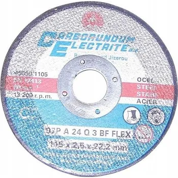 Řezný kotouč Řezání kotouče na ocel a nerezovou ocel 125x1,0x22,2 mm