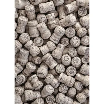 Obraz Plakát Zátky od šampaňského bez rámu 20,5 x 28,4 cm