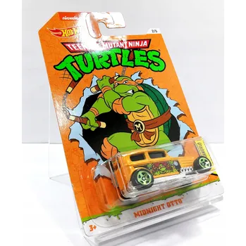 autíčko Hot Wheels Želvy Ninja Midnight Otto Michelangelo