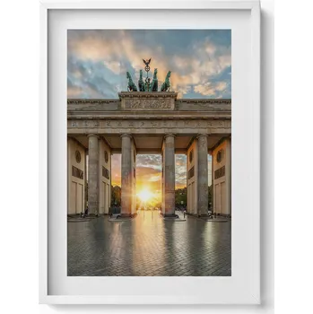 Obraz Obraz v rámu na zeď Braniborská brána v Berlíně 50x70 cm