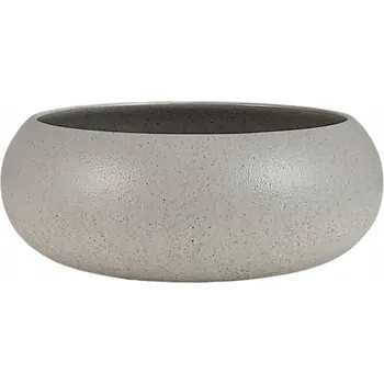 ŽULOVÁ STŘÍBRNO ŠEDÁ SALÁTOVÁ MÍSA ORGANIC 16 cm - Alumina Bogucice