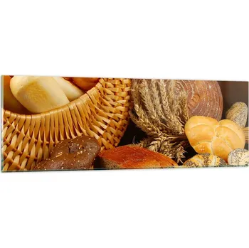 Obraz Obraz na skle do obýváku ložnice 90x30 gastronomie obrazy na zeď sklo