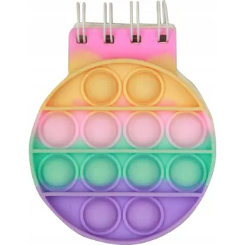 Blok NOTES PAMÁTNÍK SEŠIT POP IT SENZORICKÁ HRAČKA