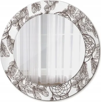 Zrcadlo Lapač snů Zrcadlo lapač snů se skleněným rámem 50 cm