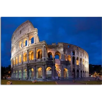 Obraz Obraz na plátně - Canvas, Koloseum v noci 50x40