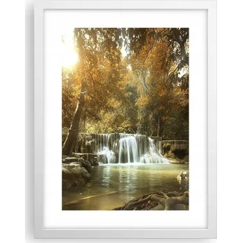 Obraz Obraz plakát v bílém rámu do obýváku 30x40 krajina plakáty na zeď