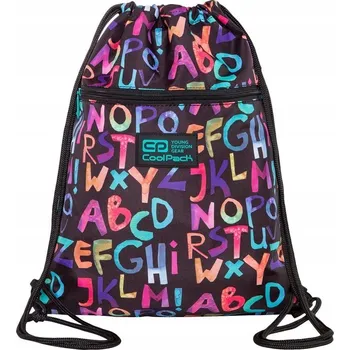 DĚTSKÝ SPORTOVNÍ VAK VERT COOLPACK ALPHABET NA TĚLOCVIK JEDNOKOMOROVÝ