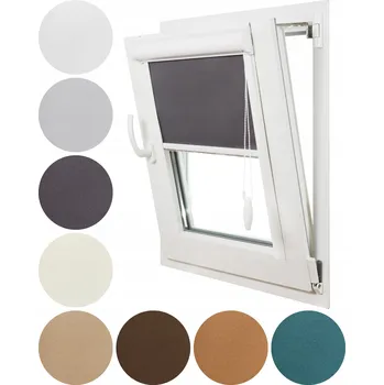 Roleta Polozastiňovací roleta Praskdesign 93 cm x 220 cm