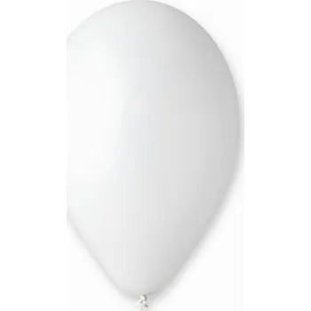 Balónek Pastelové Balónky Bílé Svatba Svaté Přijímání Svatební Hostina Křest Gemar G120 33 cm 50 ks