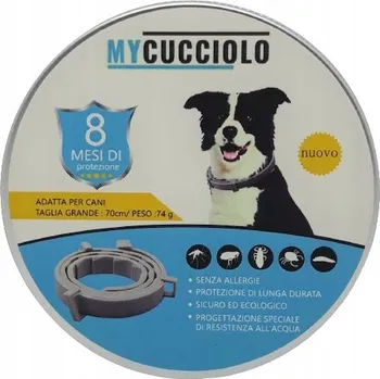 Antiparazitikum pro psa OBROŽEK PRO PSA PROTI BLECHÁM A KLÍŠŤATŮM 8 MĚSÍCŮ 63 CM UNIVERZÁLNÍ