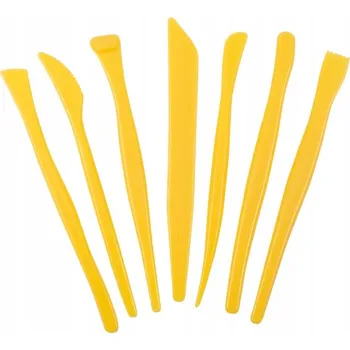 Modelovací hmota Špachtle lopatky pro modelování hlíny pěnová plastelína