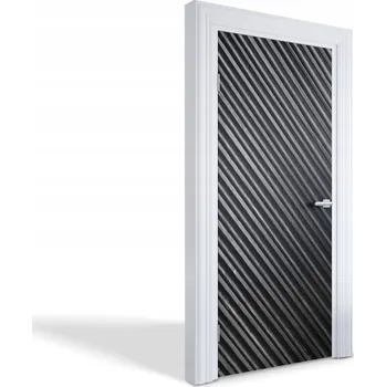 Fototapeta Fototapeta na dveře dýha samolepka samolepící Černé linie 95x205 cm