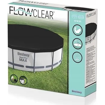 Bazén Krycí Plachta do bazénu rámový bazén Bestway 58038 o průměru 457 cm