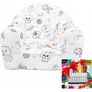 Křeslo Dětské křeslo Fortisline OMALOVÁNKY