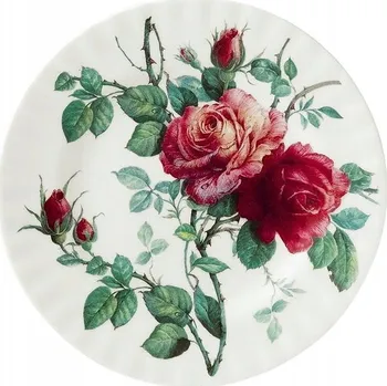Talíř ROY KIRKHAM, dezertní talířek 20 cm - ENGLISH ROSE, anglická růže