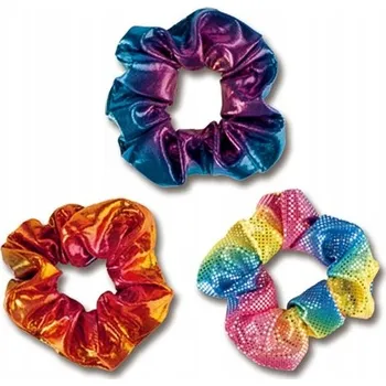 GUMIČKY NA VLASY GUMIČKA LOL SCRUNCHIES ÚČESY OMG
